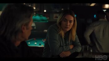 Kate Winslet in 'Mare of Easttown' (screen shot).