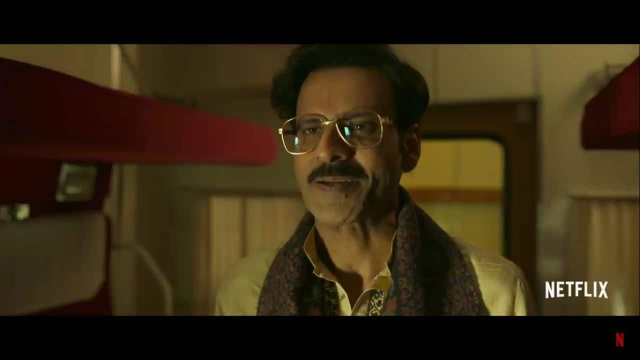 Manoj Bajpayee as Musafir Ali in 'Hungama Hai Kyon Barpa', directed by Abhishek Chaubey. (Image: screen shot)