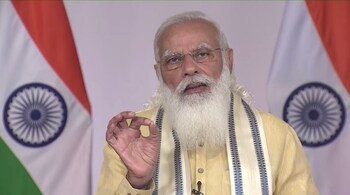 PM Modi addressing the country (Image: Twitter/@BJP4India)