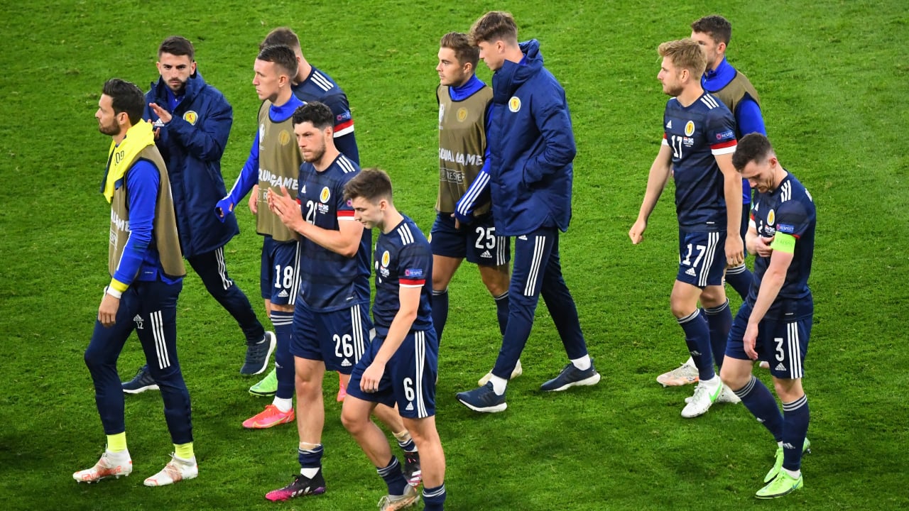 After ending a 23-year wait just to qualify for a major tournament, another historic feat was beyond Steve Clarke's men who were undone by a moment of magic from Modric. (Image: Reuters)