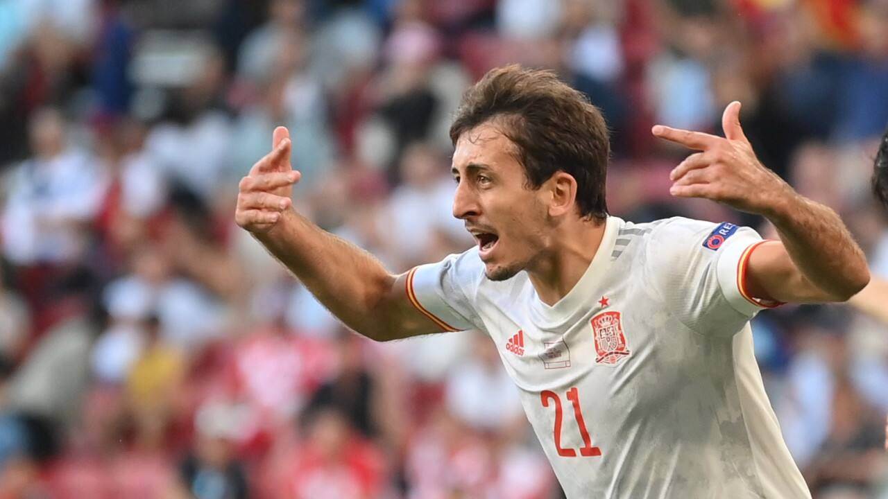 Spain’s fifth goal also came from a break of play. Kramaric sent a vicious low driven shot, but it was saved by Unai Simon. Spain broke on the counter right after that with Morata sending Dani Olmo down the field, who then sent a cross into the box to find Oyazarbal unmarked with plenty of space and he finished clinically to restore Spain’s two-goal lead. (Image: Reuters)