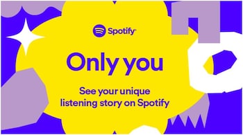 Spotify's Only You feature is now live on the app. (Image: Spotify Twitter)