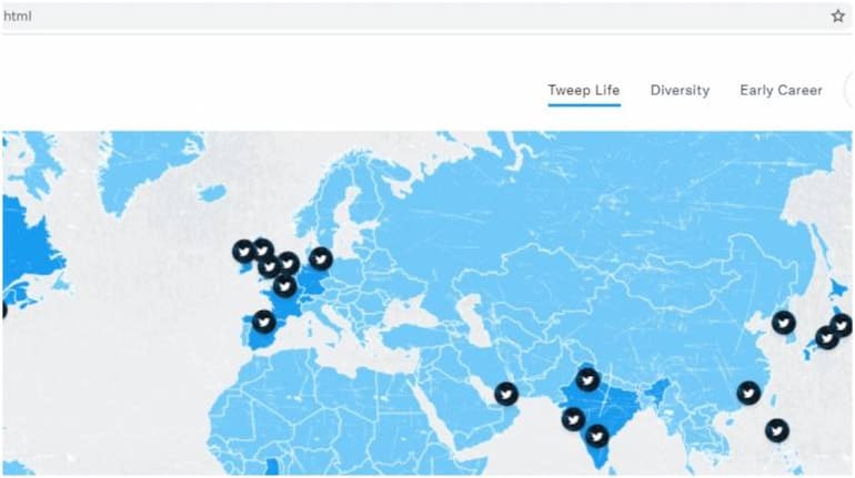 Twitter's Career Website shows demarcation between India Map and Jammu and Kashmir, Ladakh. (Source: careers.twitter.com) Twitter's Career Website shows demarcation between India Map and Jammu and Kashmir, Ladakh. (Source: careers.twitter.com)