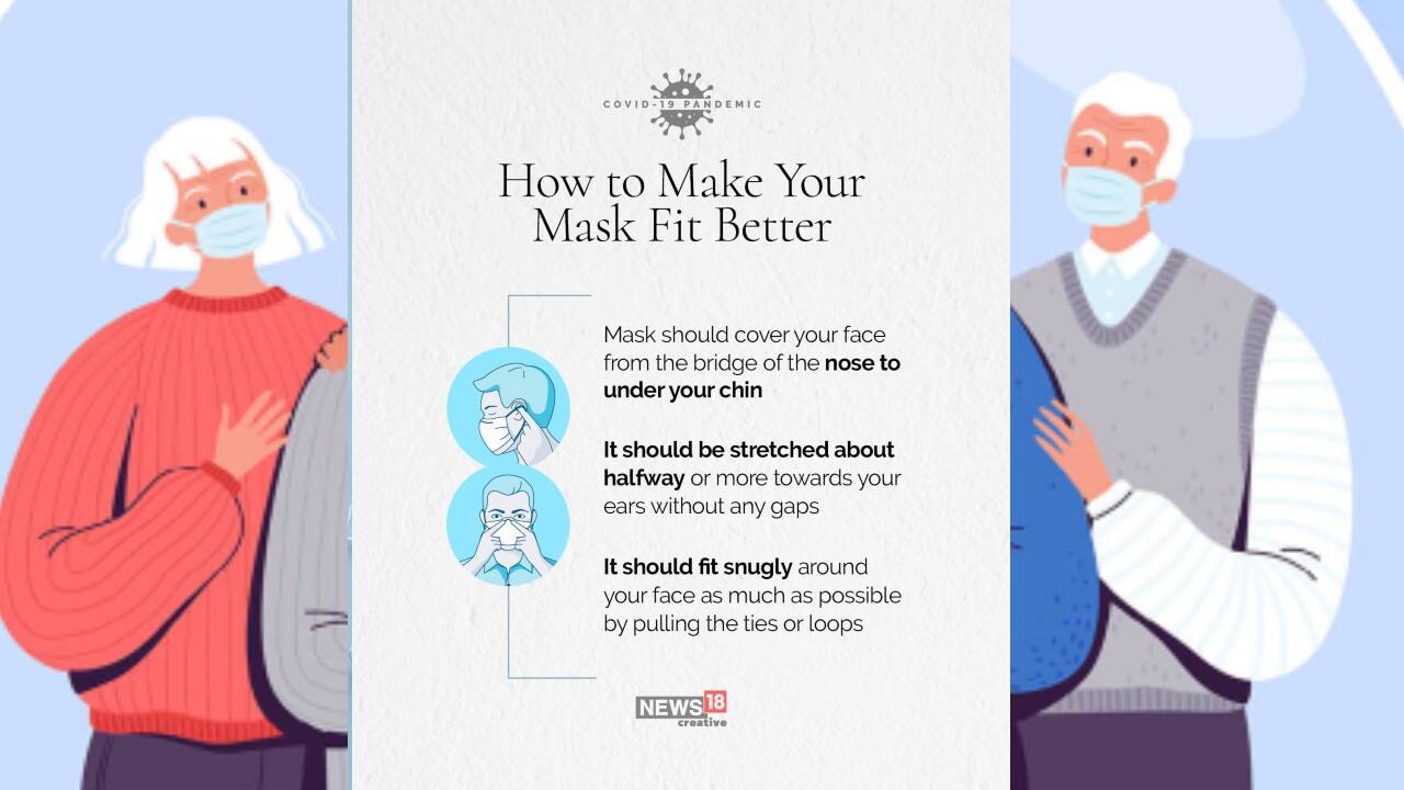 How to make your mask fit better (Image: News18 Creative)
