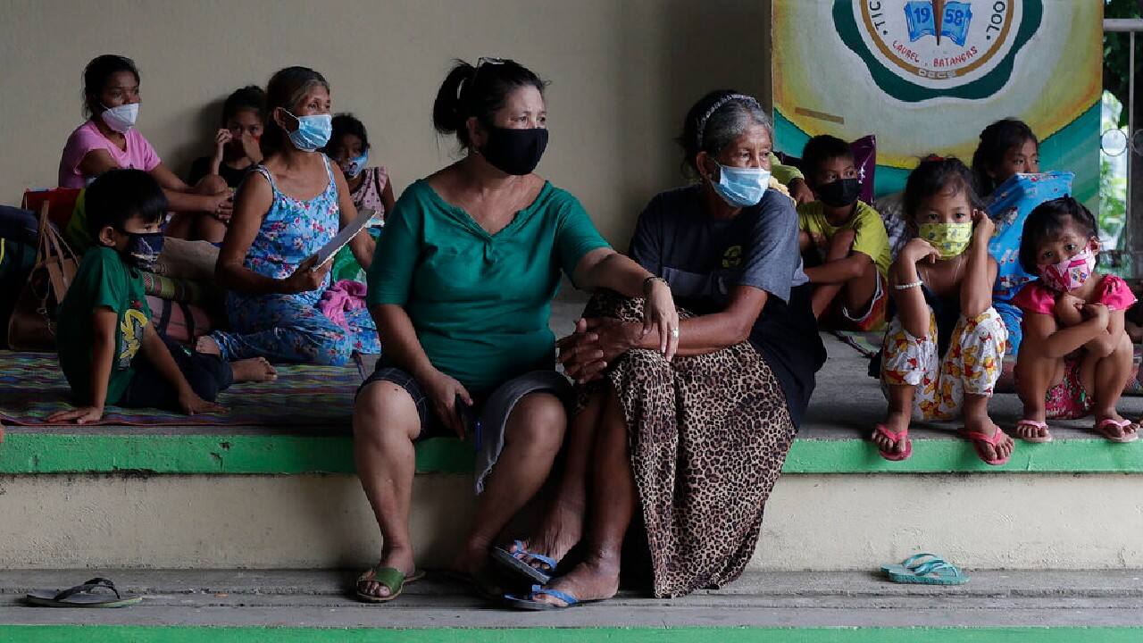 Last year eruption in Taal displaced hundreds of thousands of people and briefly closed Manila's international airport. (Image: AP)