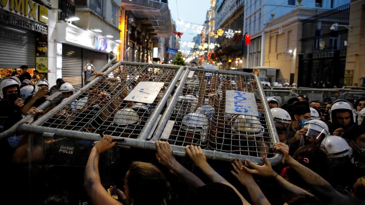 Many conservatives in Turkey and Erdogan's Islamist-rooted AK Party say the pact undermines the family. Some also see the Convention as promoting homosexuality through its principle of non-discrimination on grounds of sexual orientation. (Image: Reuters)