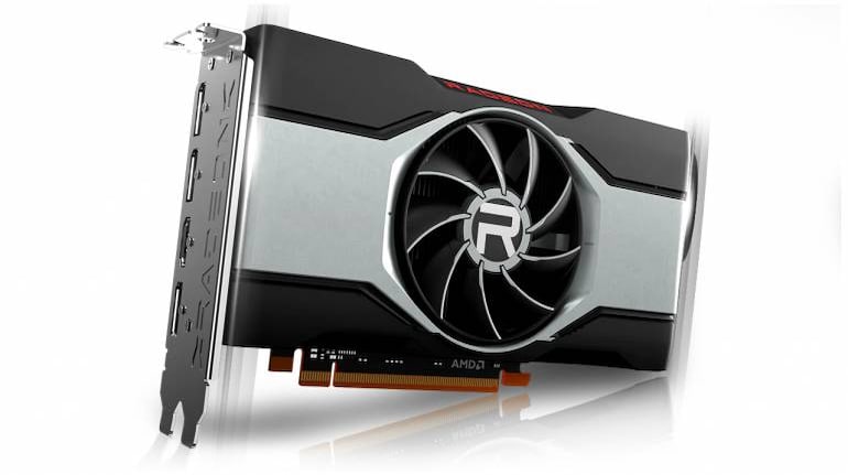 AMD Radeon RX 6600 XT GPU with up to 10.6 teraflops compute power