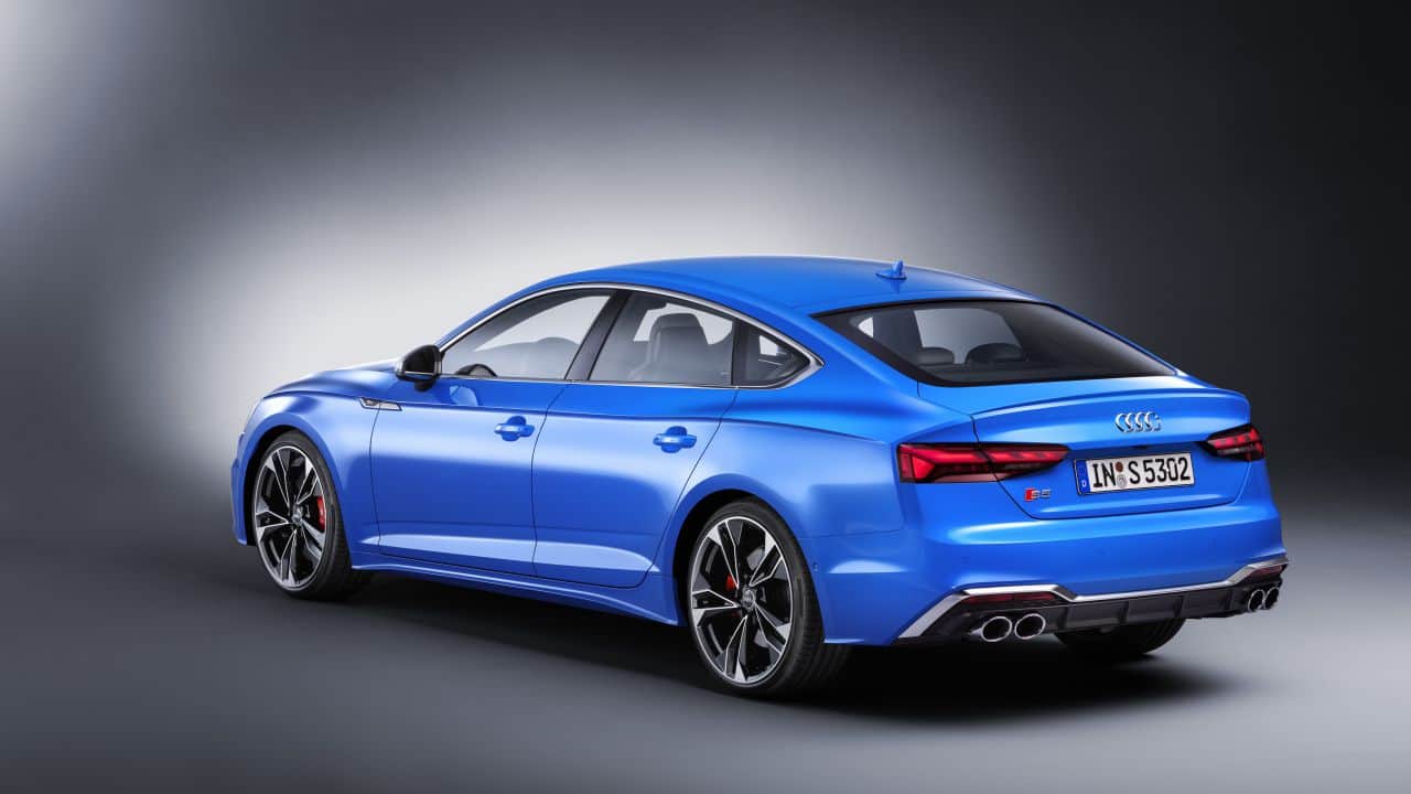 Audi Sportback S5's 500 Nm of torque is split 40:60 between the front and back wheels, making it nearly impossible to break traction with the road.