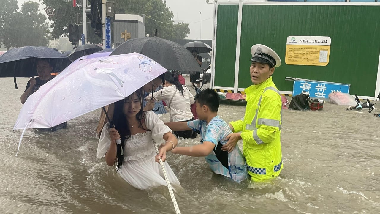 subway china flood