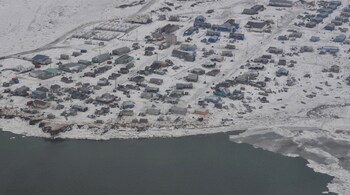 File image of a US survey flight along the western coast of Alaska in November 2011 (Reuters/Petty Officer 3rd Class Jonathan Lally/US Coast Guard/Handout)