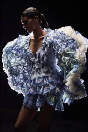 From Rahul Mishra's Paris Haute Couture Week 2021 collection The Shape of Air.