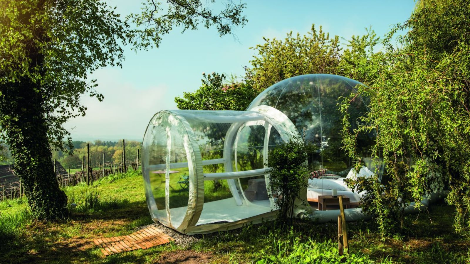 Unusual holidays: Stay in a bubble, barrel, observatory or cube in