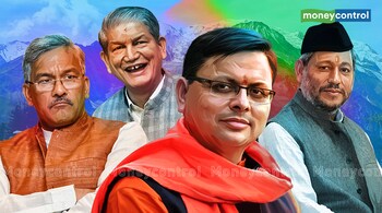 Uttarakhand Chief Minister Pushkar Singh Dhami was the face of the BJP campaign