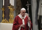 Pope overcomes health concerns, presides over blustery Easter Sunday Mass in St. Peter's Square