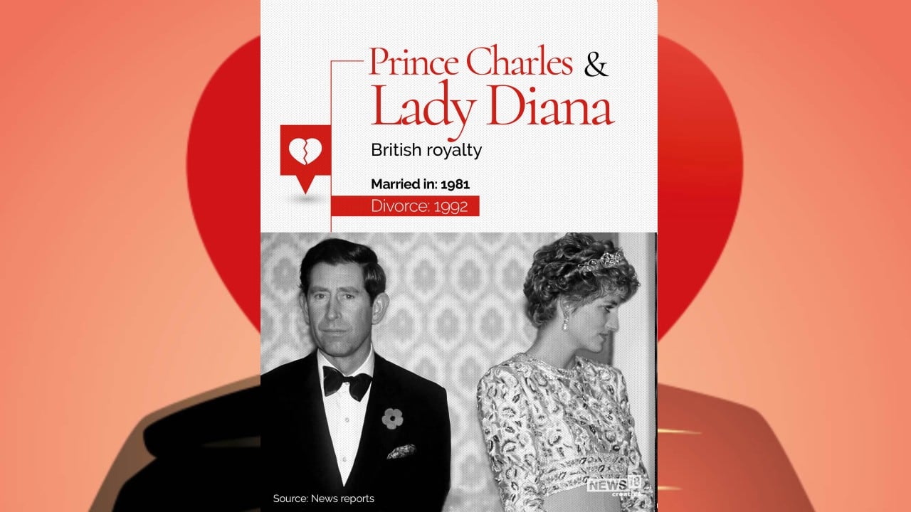Prince Charles & Lady Diana | After 11 years of marriage and two sons, Princess Diana and Charles announced their separation in 1992. (Image: News18 Creative) Prince Charles & Lady Diana | After 11 years of marriage and two sons, Princess Diana and Charles announced their separation in 1992. (Image: News18 Creative)