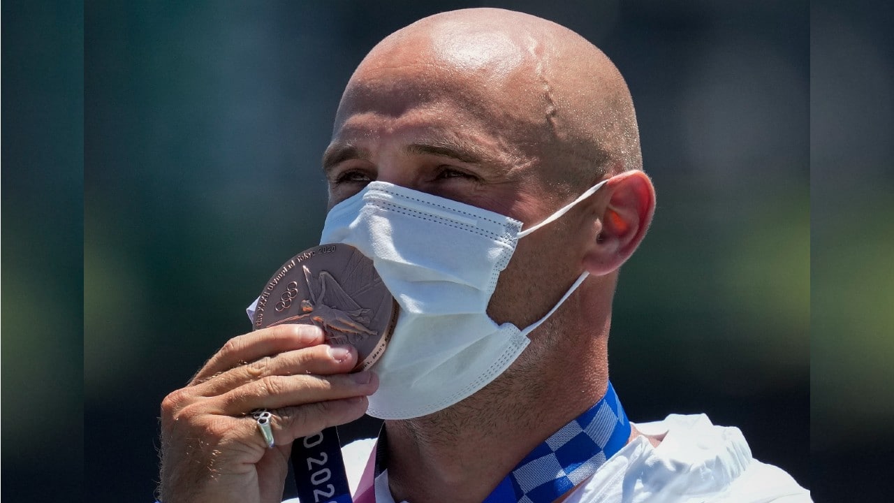 Like any other Olympics, the Tokyo Games created its share of indelible moments — runners lunging across the finish line, swimmers reaching for the wall, athletes standing on podiums with medals around their necks. (Image: AP)