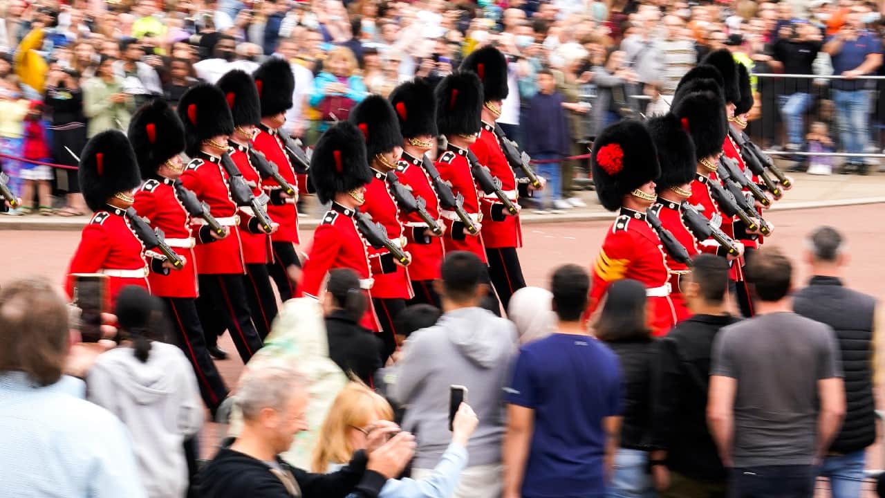 The Changing of the Guard Ceremony Returns to Buckingham Palace in 2021