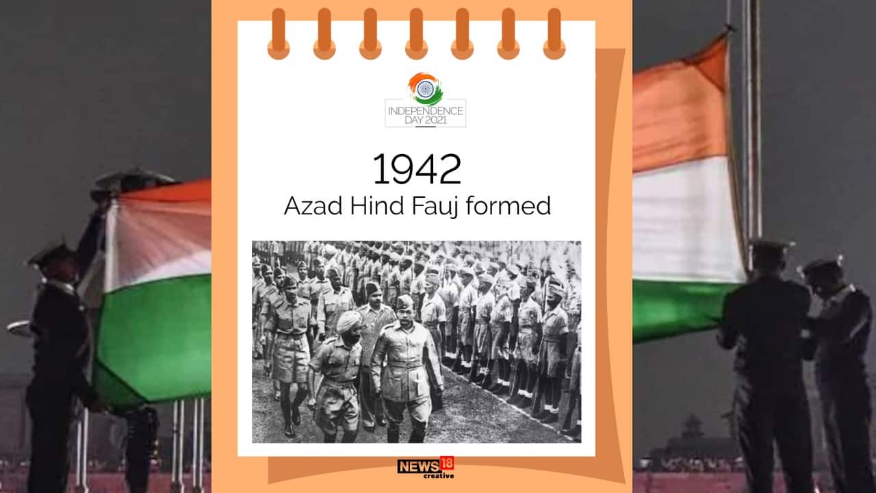 1942 | Azad Hind Fauj formed (Image: News18 Creative)