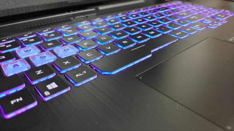 Asus tuf gaming f15 deals keyboard lights