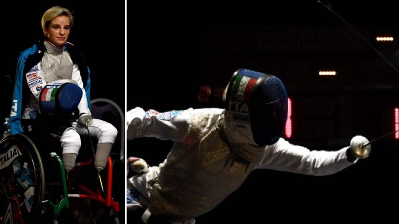 Wheelchair fencer Bebe Vio contracted meningitis as a child and to save her life, doctors amputated both her forearms and both her legs at the knees. (Image: AFP)