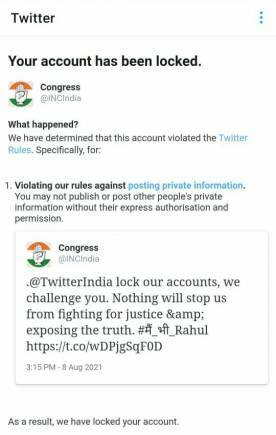 Congress Twitter Handle