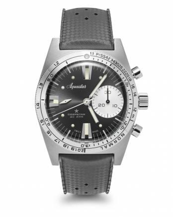 Aquastar Deepstar: 40.5mm; La Joux Perret caliber; power reserve of 55 hours.