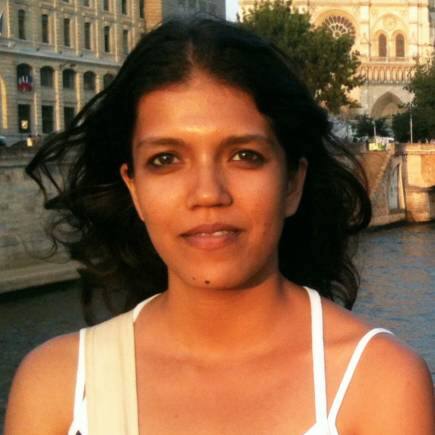 Irfana Majumdar, the artistic director of NIRMAN Theatre & Film Studio in Varanasi, began her acting and directing career in theatre.