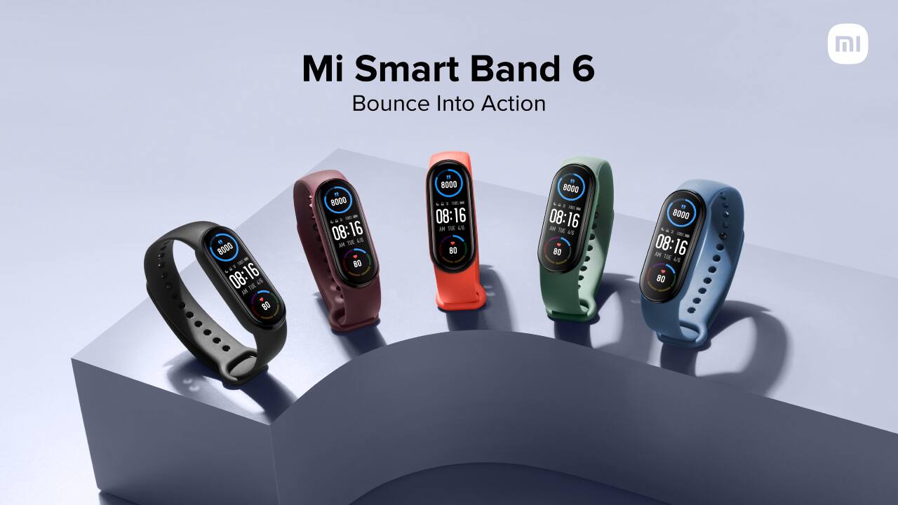The Mi Smart Band 6 opts for a 1.56-inch AMOLED touchscreen with 450 nits of peak brightness and 326 ppi of pixel density. The smart band features 30 sports modes and an array of sensors to track heart rate monitoring and sleep. The Mi Smart Band 6 also comes with SpO2 measurement support, stress monitoring, female health tracking, and a deep breathing guidance function. The band also delivers up to 14 days of battery life on a single charge and features 5 ATM water resistance. The Mi Smart Band 6 is priced at Rs 3,499 in India and will be available on August 30. 