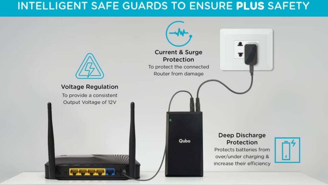 If your sibling having connectivity issues when working or learning from home? If yes, then Hero Electronix’s Qubo Mini UPS Plus might just be the best solution. The Qubo Mini UPS is a power backup system for WiFi Routers that ensures uninterrupted connectivity in events of power cuts and avoids disconnection during the switch over as it provides zero lag connectivity. 