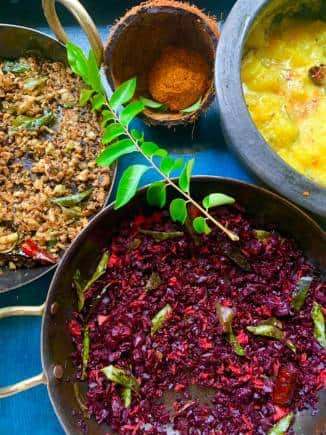 Sadya by Oottupura by Chef Marina Balakrishnan