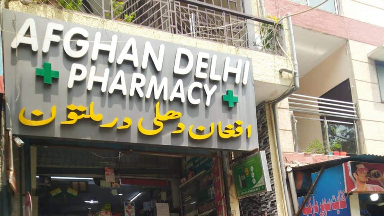 Pharmacy in Lajpat Nagar frequented by Afghan national who come on medical visa