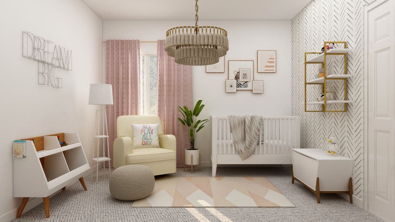 Neutral colours are a great choice for the kids' bedroom. Parents can also consider pastels and light candy colours.