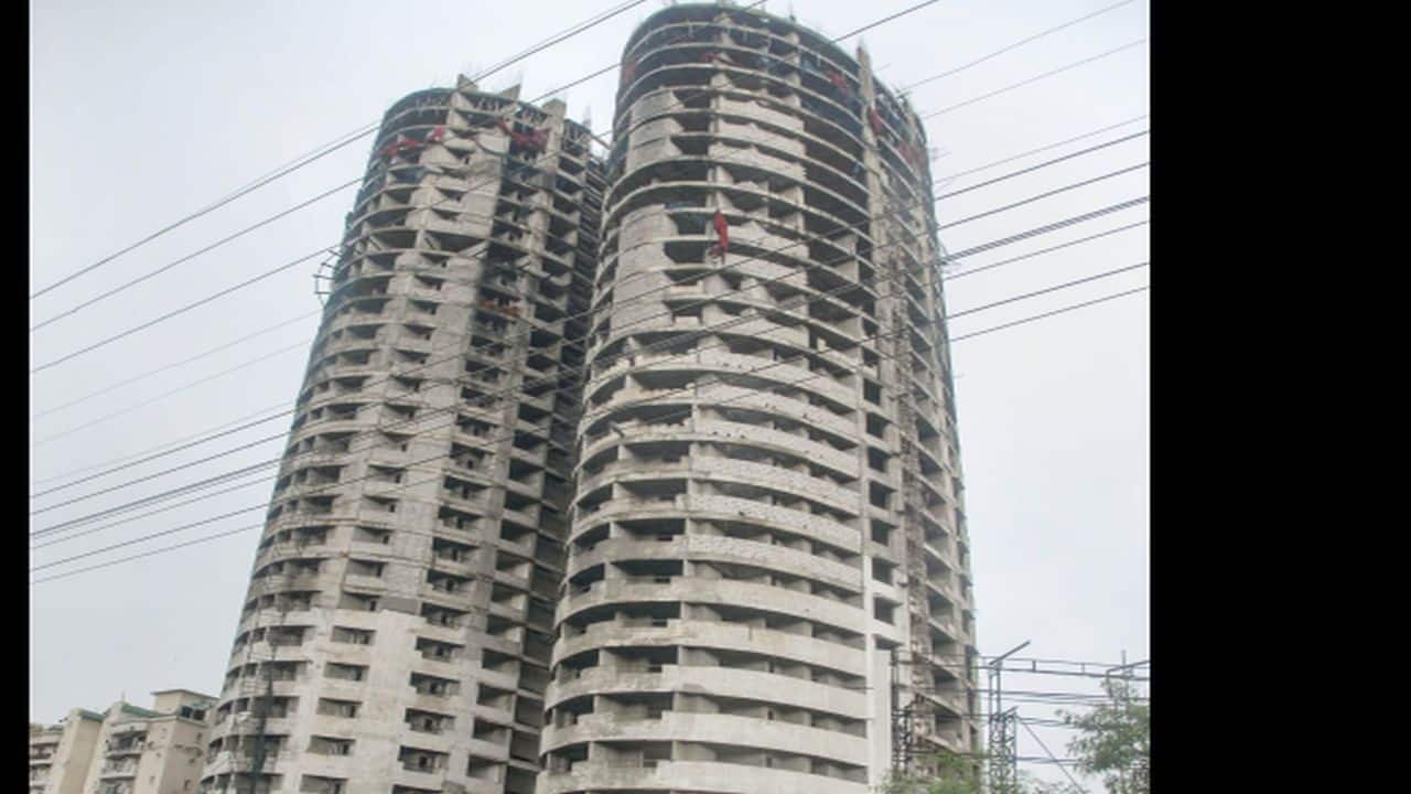 Pre-demolition work on Noida twin towers complete: Sources