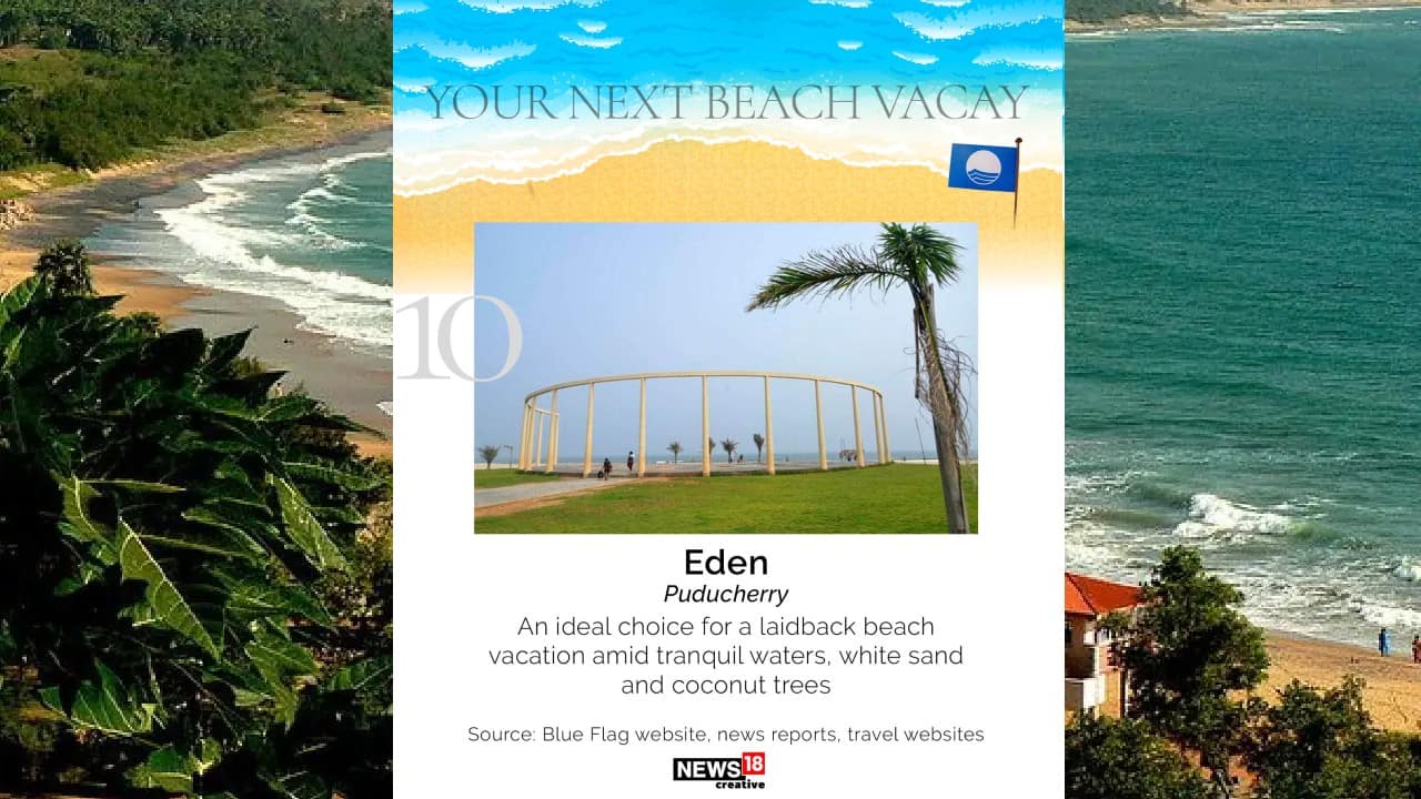 Eden | An ideal choice for a laidback beach vacation amid tranquil waters, white sand and coconut trees. (Image: News18 Creative)