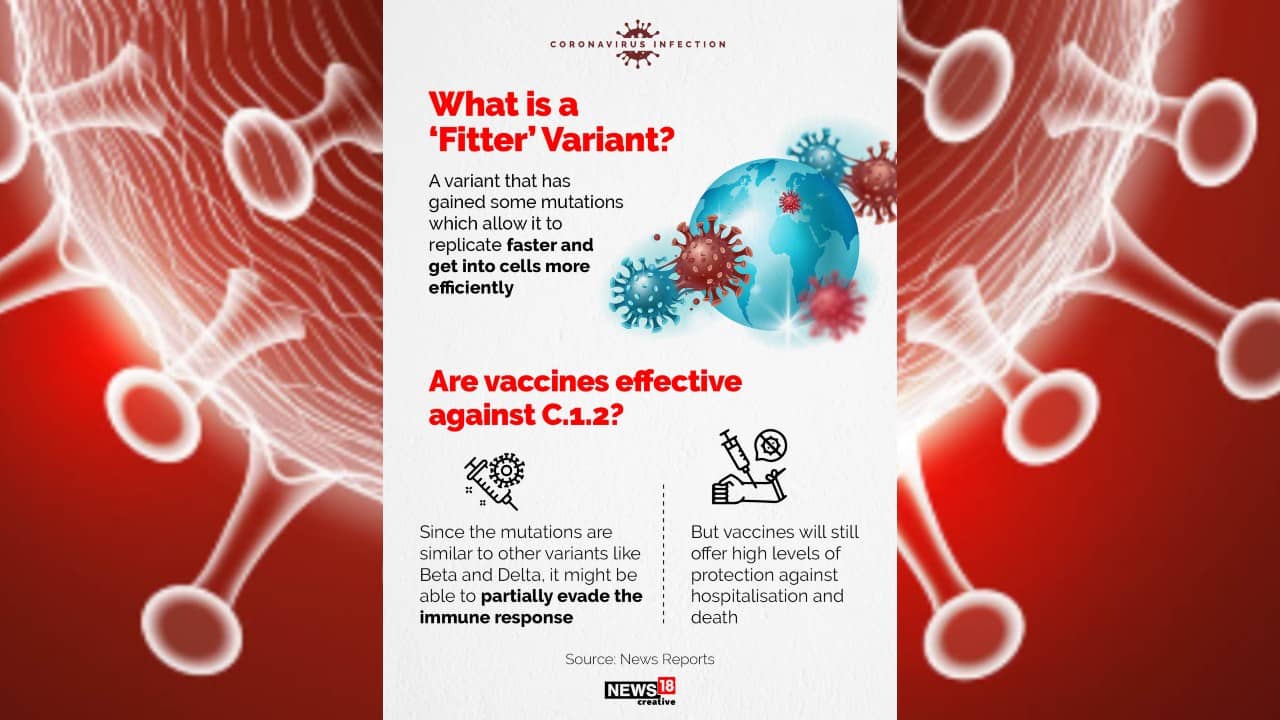 A ‘fitter’ variant is a variant that has gained some mutations which allow it to replicate faster and get into cells more efficiently. (Image: News18 Creative)