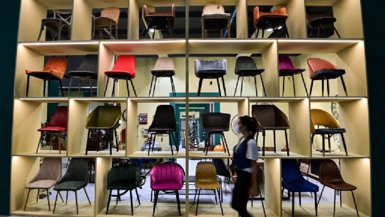 The wider Italian furniture industry had a difficult 2020, when the country endured months of coronavirus lockdowns, with turnover falling 8.9 percent to 21.2 billion euros ($25 billion). In the first half of 2021, however, sales soared and even overtook pre-pandemic levels, at 14.3 percent higher than the same period in 2019. (Image: AFP) The wider Italian furniture industry had a difficult 2020, when the country endured months of coronavirus lockdowns, with turnover falling 8.9 percent to 21.2 billion euros ($25 billion). In the first half of 2021, however, sales soared and even overtook pre-pandemic levels, at 14.3 percent higher than the same period in 2019. (Image: AFP)