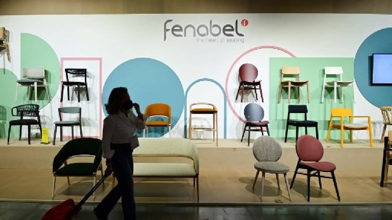 Comfort has become increasingly important. "Working for hours on an old table and repurposed chair is unacceptable," said Andrea Bottoli of office furniture firm Martex. (Image: AFP) Comfort has become increasingly important. "Working for hours on an old table and repurposed chair is unacceptable," said Andrea Bottoli of office furniture firm Martex. (Image: AFP)