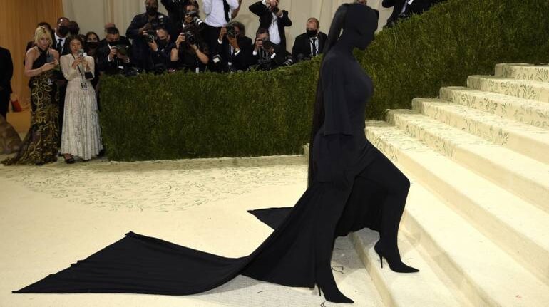 Kim Kardashian West's faceless Met Gala look was anything but