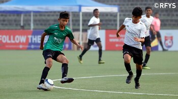 Children playing sports on a field. Representative Image (Source: Reliance Foundation Youth Sports)