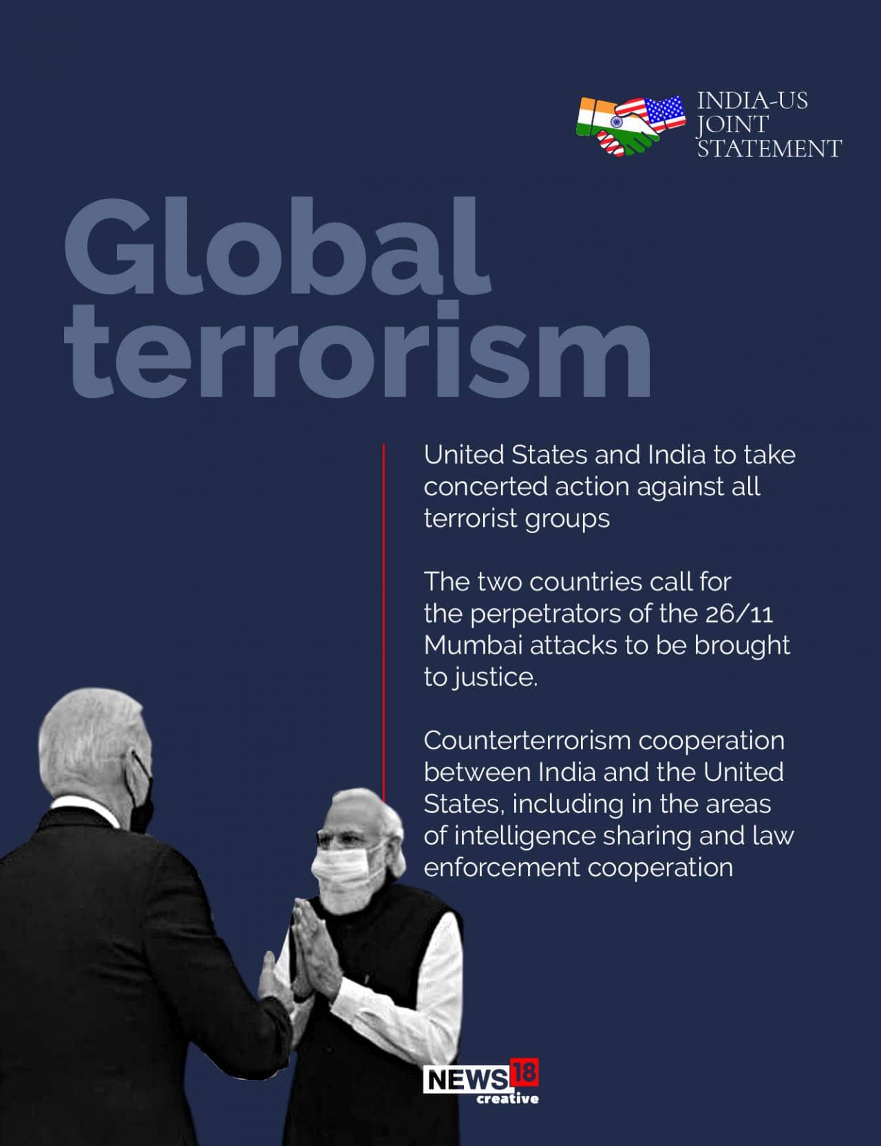 india, us vow to fight global terror, call for 'free' indo-pacific region; here are key points of joint statement