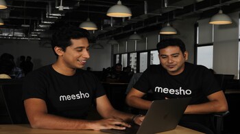 L-R Vidit Aatrey, co-founder & CEO and Sanjeev Barnwal, co-founder & CTO, Meesho