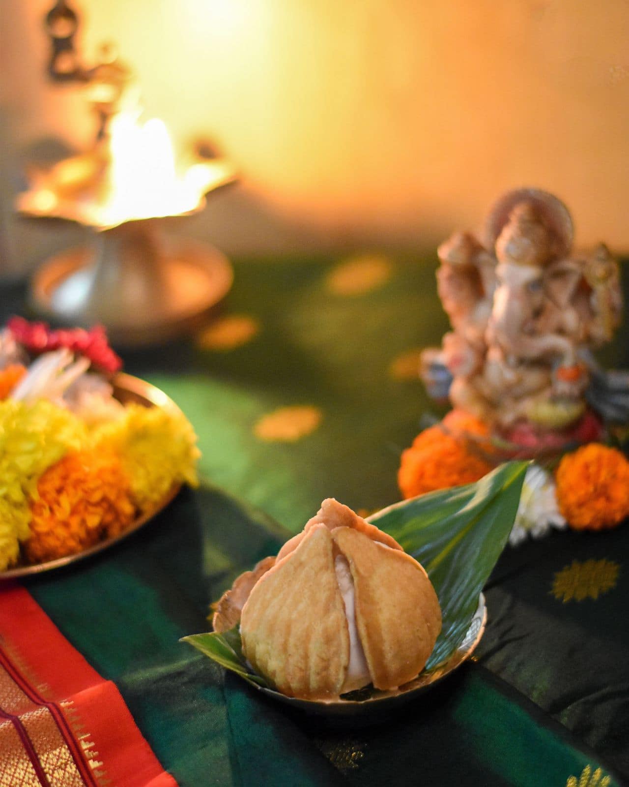 Modak ice cream by Icestasy.