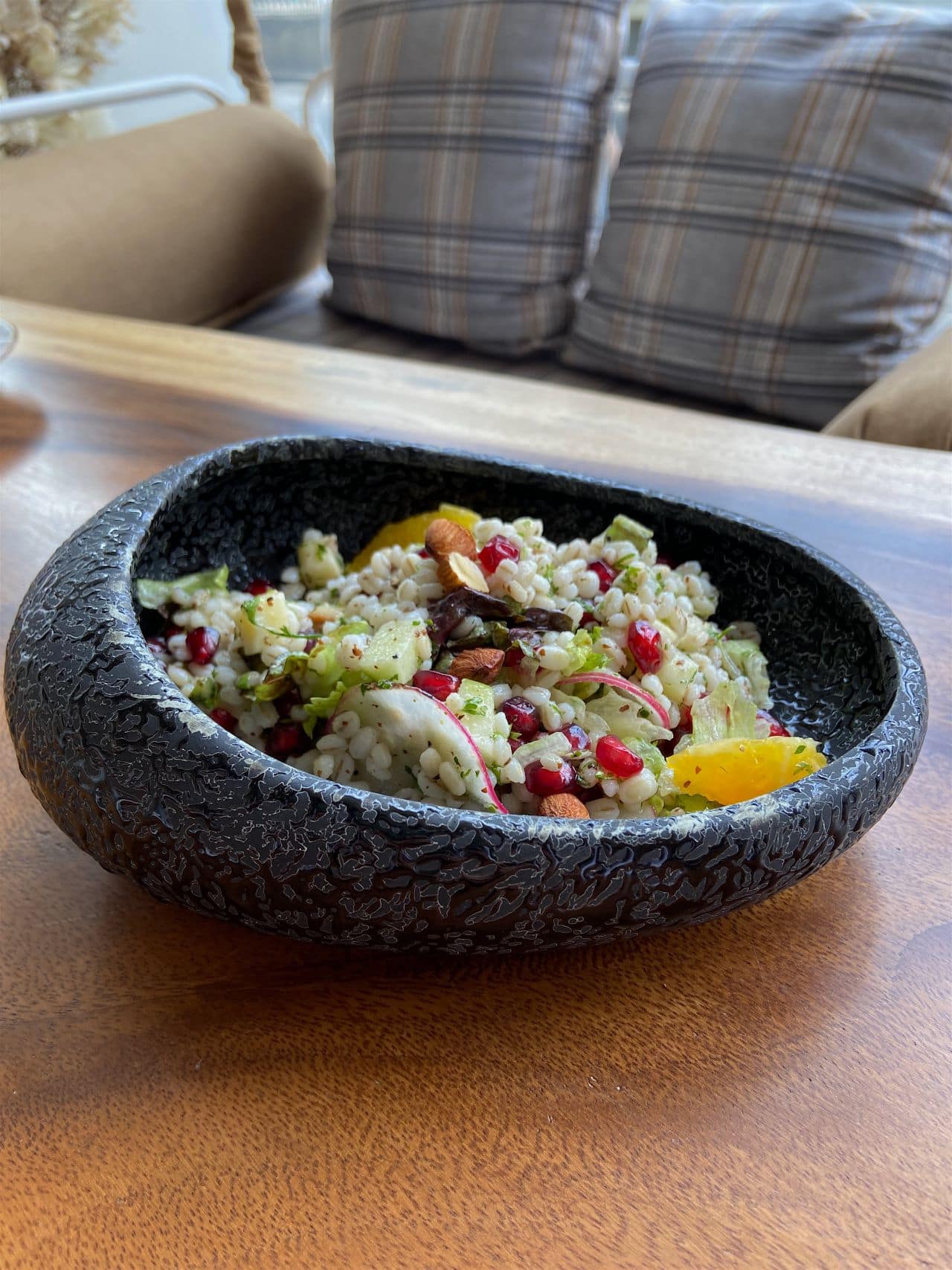 Pearl Barley Salad at Blah!