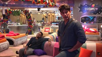 Sidharth Shukla in 'Bigg Boss 13' (screen grab).
