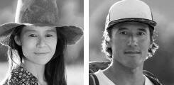 Elizabeth Chai Vasarhelyi (left) and Jimmy Chin.