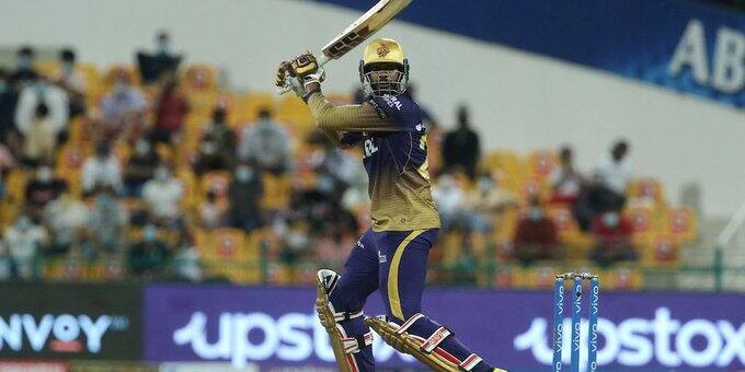 Venkatesh Iyer and Shubman Gill started Kolkata Knight Riders innings on a positve note as they scored 41 runs off 5.2 overs.(Image: IPL/BCCI)
