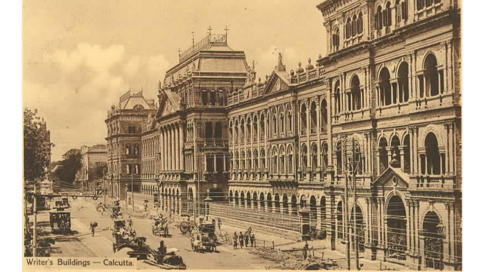 Writers' Building in Kolkata stands at the intersection of ...