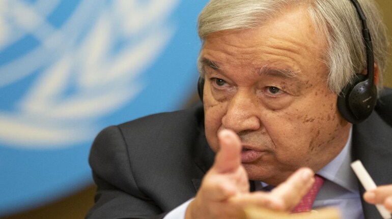 UN Chief Antonio Guterres 