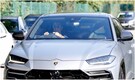 Cristiano Ronaldo spotted in a Lamborghini Urus outside Manchester Training Base