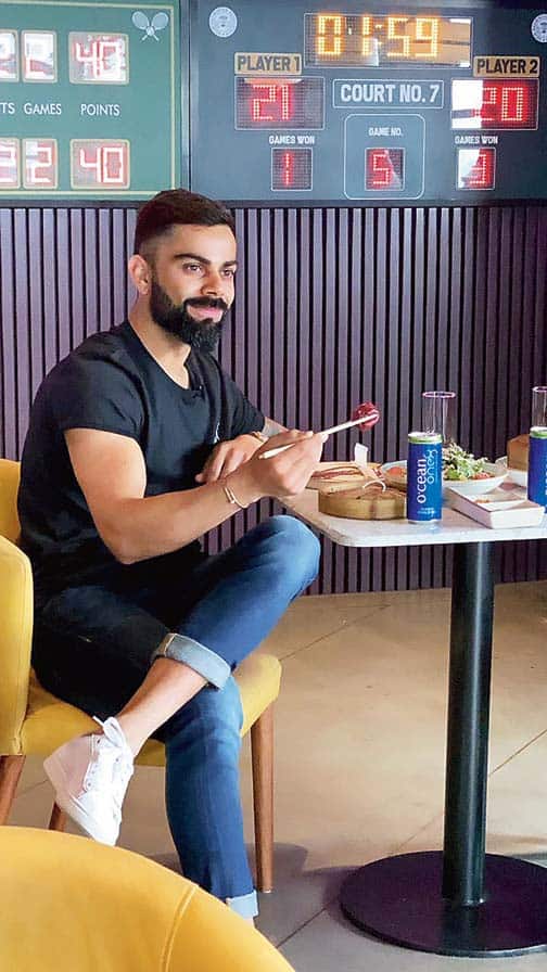 Virat Kohli at One8Commune
